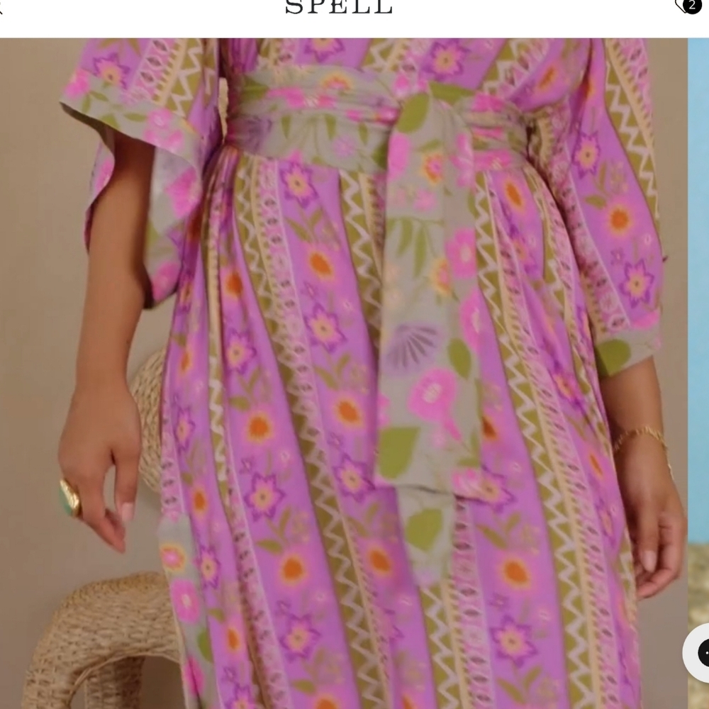 Spell Goldie Gown in Desert Rose NWT Size XL - Picture 4 of 4